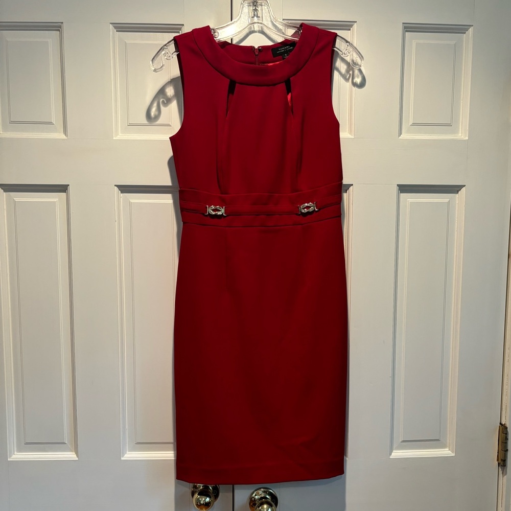 Tahari - red dress size 2